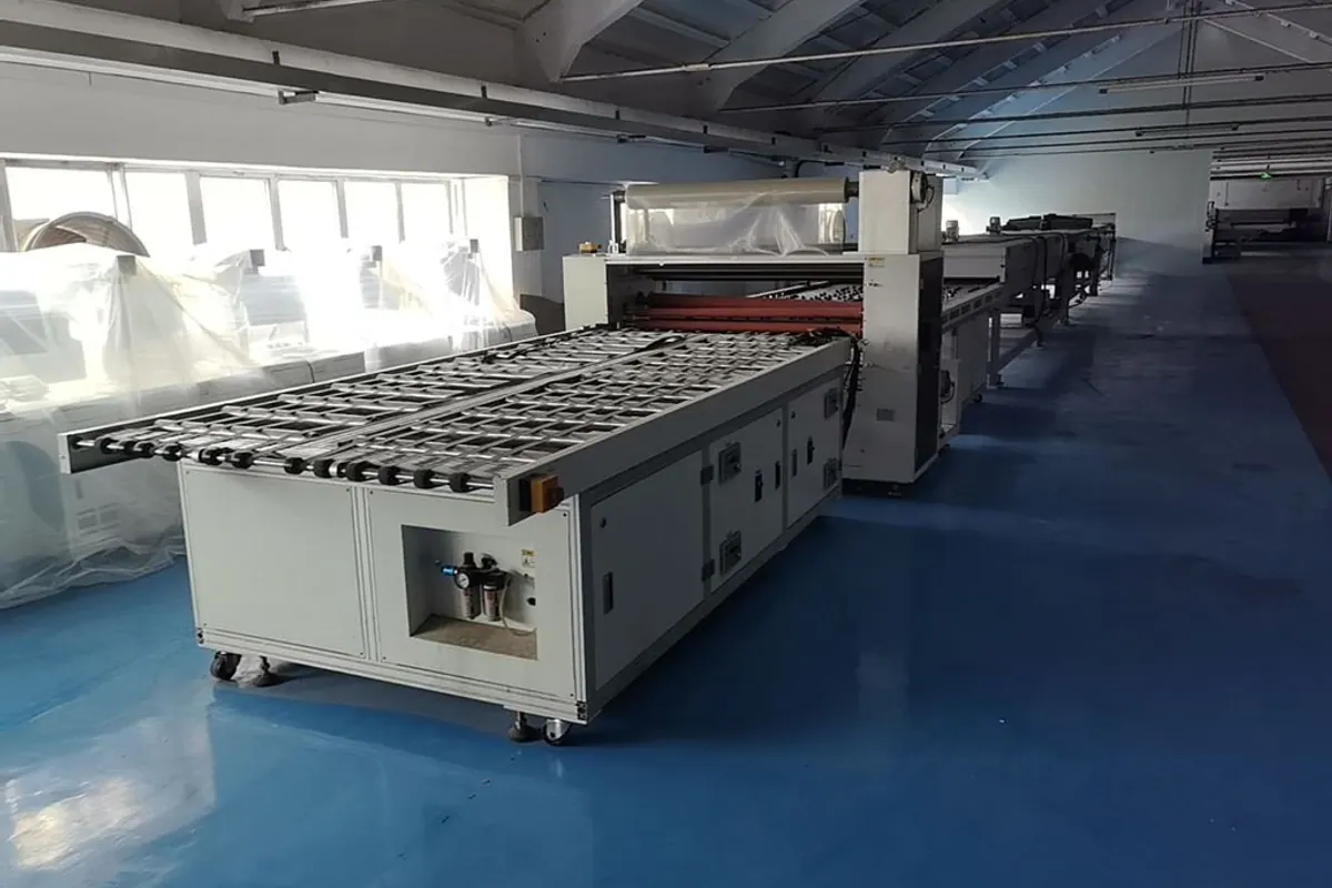 screen printing machine for custom acrylic sheet panels