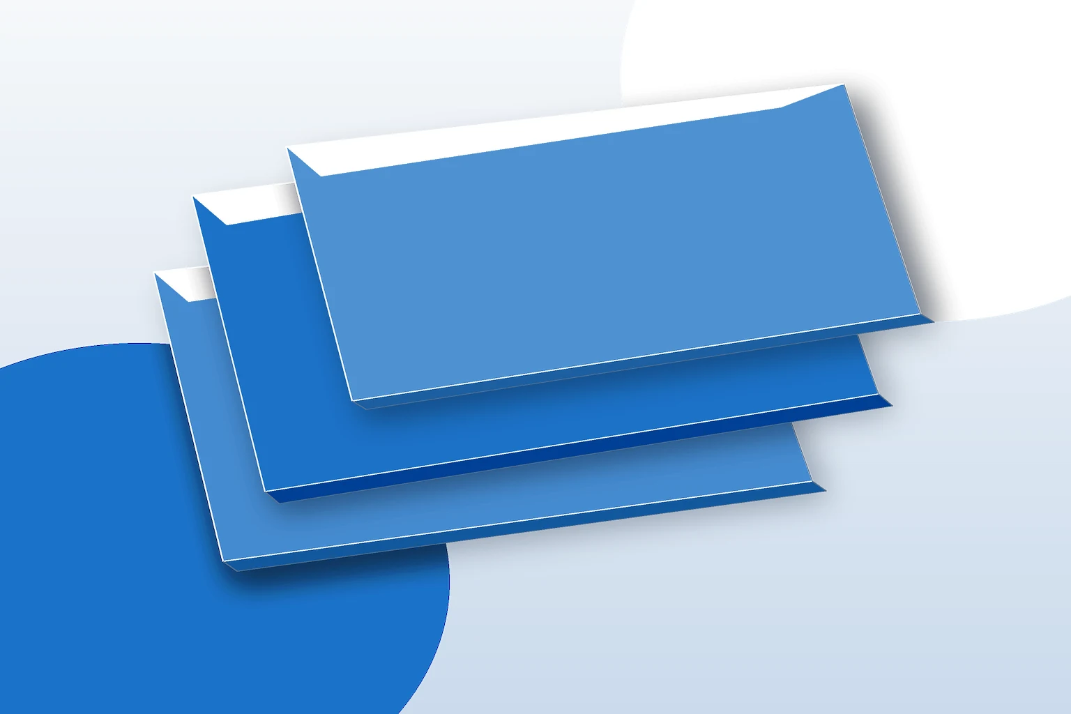 blue acrylic sheet premium product render