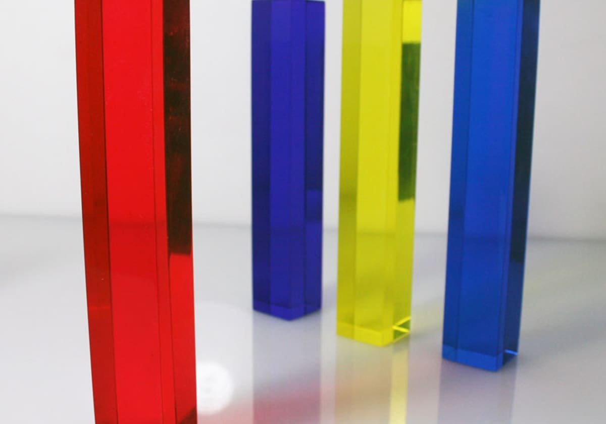 colored 1mm acrylic sheet options for display and signage