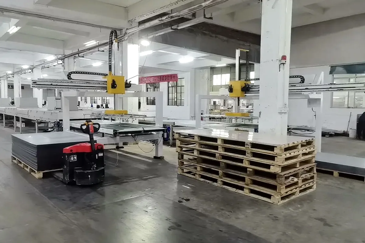 acrylic sheet quality inspection and surface control