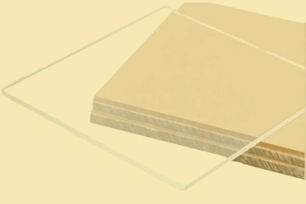 yellow acrylic sheet for colorful display fabrication
